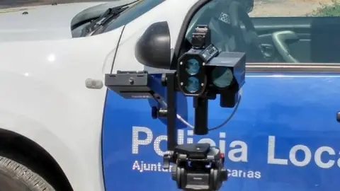Cinemòmetre homologat de la policia local d'Alcarràs