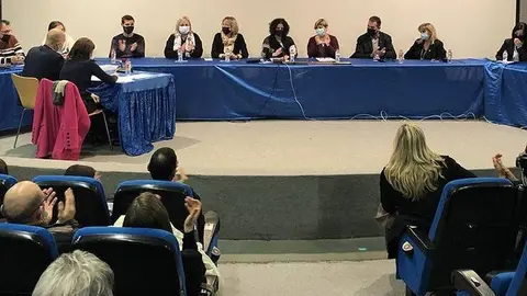 El Ple de presa de possessió de  Vanesa Olivart ©Almacelles