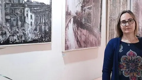 L'exposició temporal 'Moments i racons', de l'artista Míriam Espurz.