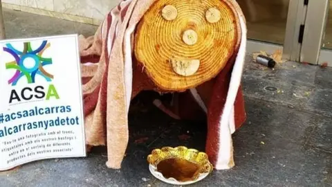 Tronc de Nadal d'Alcarràs