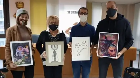 Obres guanyadores del II Premi Il·lustració del Segrià