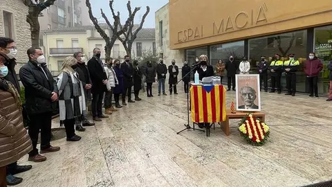 Acte de commemoració al president Macià ©AjBorges