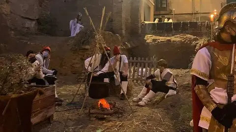 Primer pessebre vivent del jovent de Torregrossa ©Assorgerrot