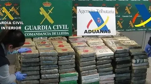 La droga intervinguda per la Guàrdia Civil a Lleida ©GuárdiaCivil