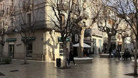 Centre afectat pel Pla de Barris a Mollerussa