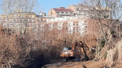 Llera del riu Ondara a Tàrrega