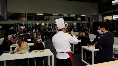 Lluc Morgades en l'espai de demostracions Aliments del Territori i tu ©JosepAPérez