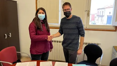 Ajuntament de Sant Ramon amb l'Associació de joves La Mansa