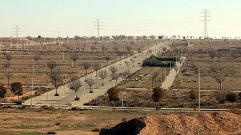 Terrenys on es projecta l'àrea comercial a Torre Salses ©SalvadorMiret