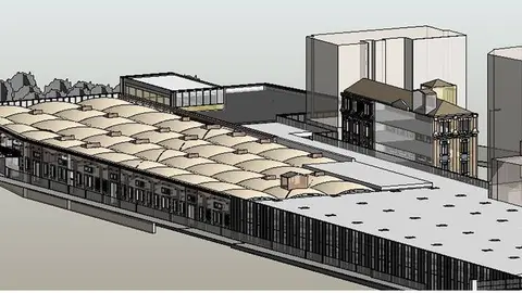 Imatge virtual de la nova estació d'autobusos de Lleida ©Paeria