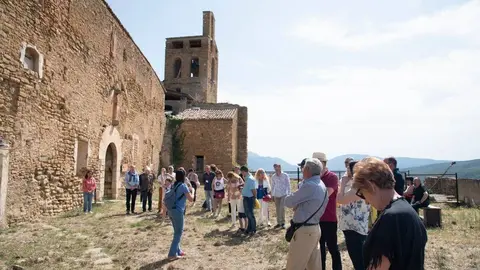 Les visites guiades del 2019 a la Col·legiata de Sant Pere d'Àger - Foto: cedida per l'Ajuntament d'Àger
