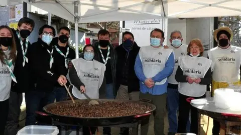 Caragolada Solidària a Les Borges Blanques a favor de l'Esplai Apassomi, 22 de gener de 2022 ©Fecoll.