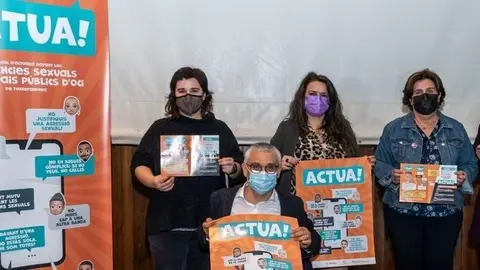 Presentació de la campanya 'Actua'