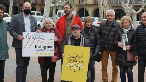 Presentació del programa d'activitats Balaguer Capital de la Sardana
