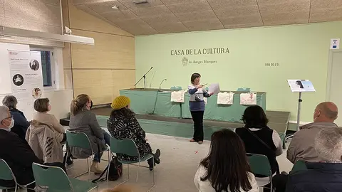 Expo dones rurals Biblioteca Marquès d'Olivart de les Borges ©AJBorges