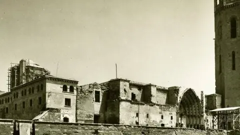 Turó de la Seu Vella després de la Guerra Civil