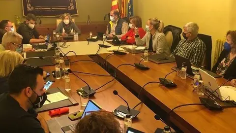 Fotografia d'arxiu del Ple de les Borges Blanques