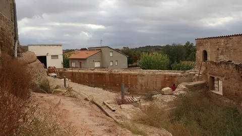 Obres accés al Molí del Siscar ©Territoriscat
