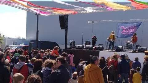 Actuació del grup Xiula al Festival Lo Closcamoll de 2019. Fotografia: Ajuntament de Tàrrega.