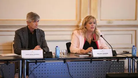 Josep M. Argimon, Violant Cervera Agència d'Atenció Integrada Social i Sanitària ©Govern