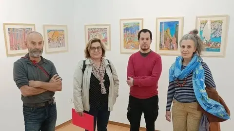 L'exposició 'Lluís Trepat, ninotaire' ©Territoris.cat