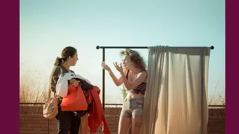 Obra de teatre breu "De Choping" del projecte Píndoles ©AjGuissona