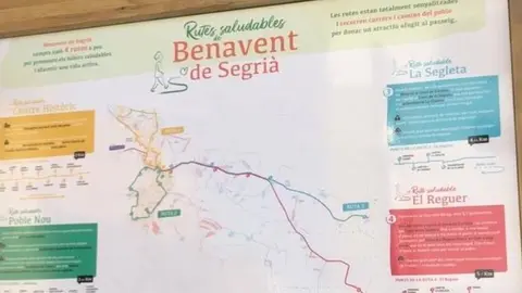 Rutes saludables de Benavent de Segrià