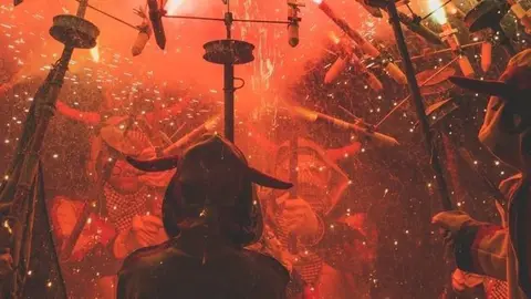 Ball de Diables de Cervera Carranquers. Fotografia: Marc Garcia-Cuevas.