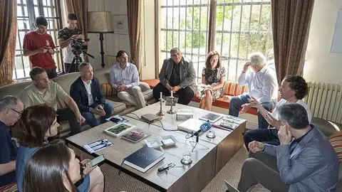 Charles Letourneau i Elena de Carandini presenten el Raimat Arts Festival  ©JosepAPérez©JosepAPérez