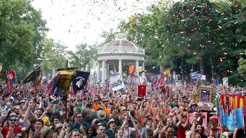 Lo Caragolasso, el tret de sortida de l'Aplec del Caragol. Fotografia: Herminia Sirvent.