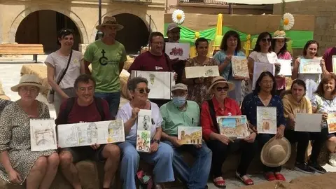 Trobada dels USk Lleida a la Fira de la Camamilla i Tractors Antics de Linyola