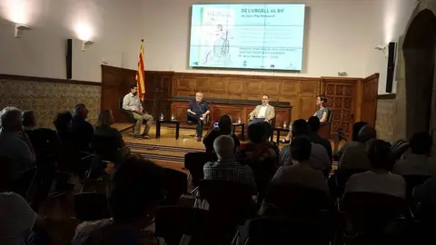 Presentaciódel llibre dels germans Monyarch De l’Urgell al Rif a l'IEI ©IEI