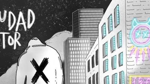 Portada del single 'Ciudad motor', de Shad Demn, dissenyada per Maria Puigvert.