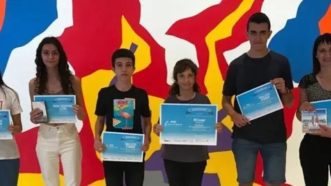 Entrega de la 14a edició del concurs literari 'Ficcions' a Caixaforum Barcelona.