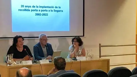 Xerrada al voltant de la implantació de la recollida porta a porta a la Segarra