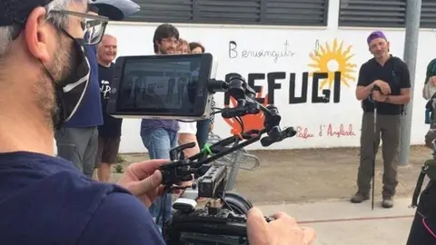 Rodatge del documental 'El Camí Ignasià'