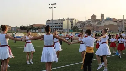 Participants en el I Aplec de sardanes de Golmés
