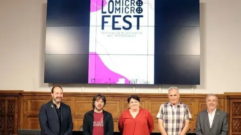 Presentació de Lo MicroMicroFest. Fotografia: Diputació de Lleida.