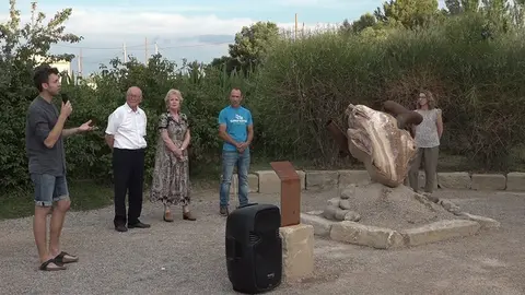 Inauguració monument donats de Sang Linyola ©MollerussaTV