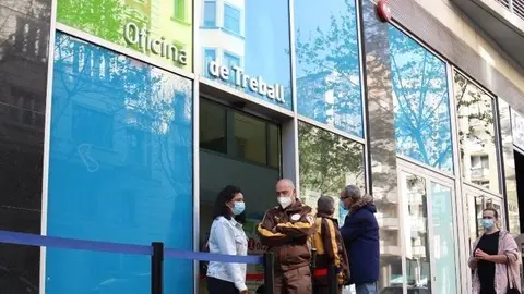 Oficina de Treball. Fotografia: ACN.