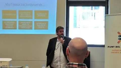 Presentació del projecte 'Viu l'associacionisme!'. Fotografia: Consell Comarcal del Segrià.