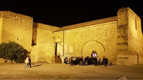 Visita al Castell dels Templers durant la Nit dels museus ©AjLleida