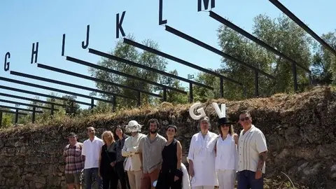 Presentació del 'Poema de l'home', de Guillem Viladot, a la Vinya dels Artistes. Fotografia: Cristina Mongay.