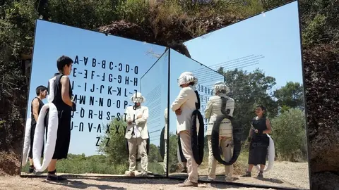 Presentació del 'Poema de l'home', de Guillem Viladot, a la Vinya dels Artistes ©Cristina Mongay.