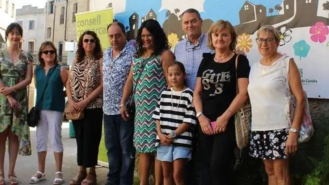 Entrega de premis de 'Les Garrigues en Flor'. Fotografia: Consell Comarcal de les Garrigues.