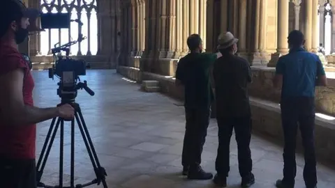 Rodatge de 'El Camí Ignasià'