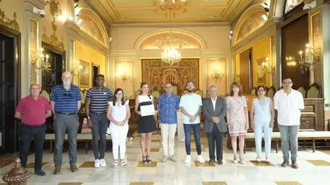 Reconeixement a Yolanda Cebrián, del club Aldahra Lleida UA, pels seus èxits esportius ©Mario Gascón