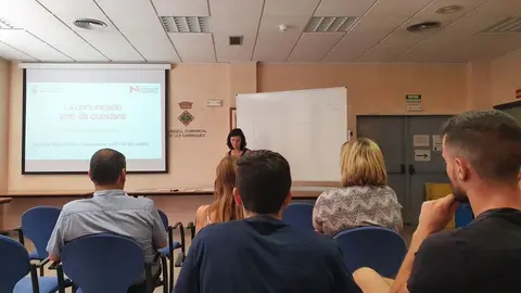 Curs formatiu de sensibilització lingüística al personal treballador del Consell Comarcal de les Garrigues ©CCGarrigues