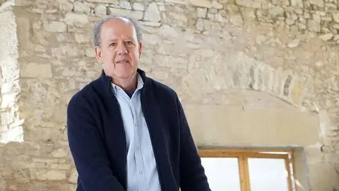 Josep Minguell al seu estudi. Fotografia: Cristina Mongay.