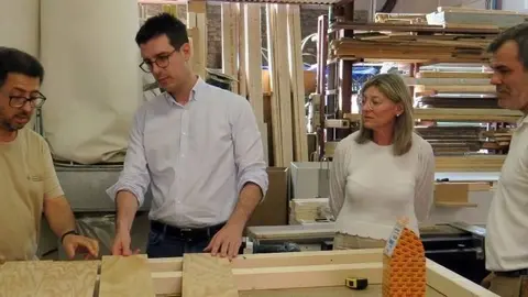 Visita a les instal·lacions de l'IMO de Lleida. Fotografia: Ajuntament de Lleida.